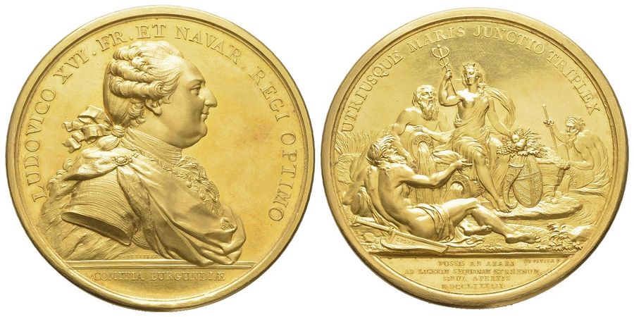 フランス1783年ルイ16世 超大型メダル 直径73mm - PREMIUM GOLD COIN