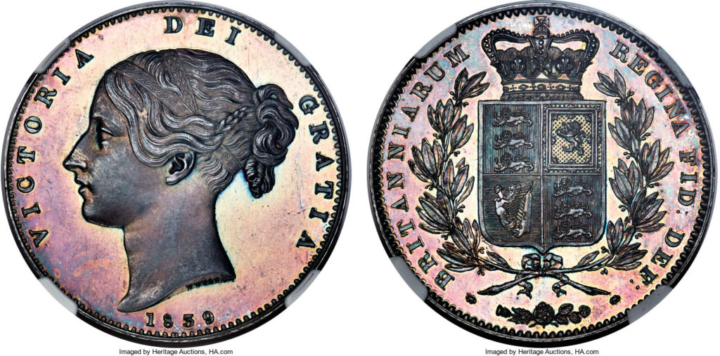 イギリス銀貨 英国 イギリス ヴィクトリア女王 28.2g