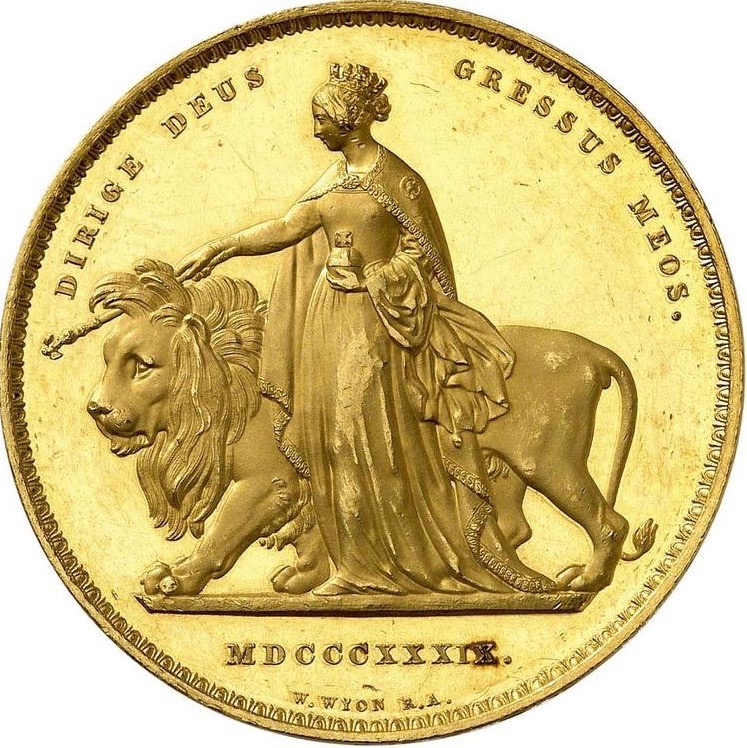 イギリス19年ウナ ライオン 1キログラム金貨 Premium Gold Coin