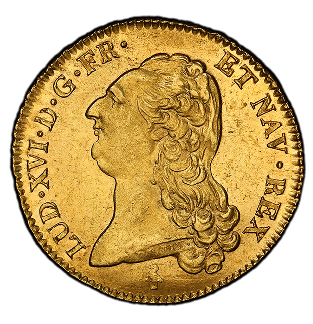 フランス1786年ルイ16世2ルイドール金貨NGC MS62 - PREMIUM GOLD COIN