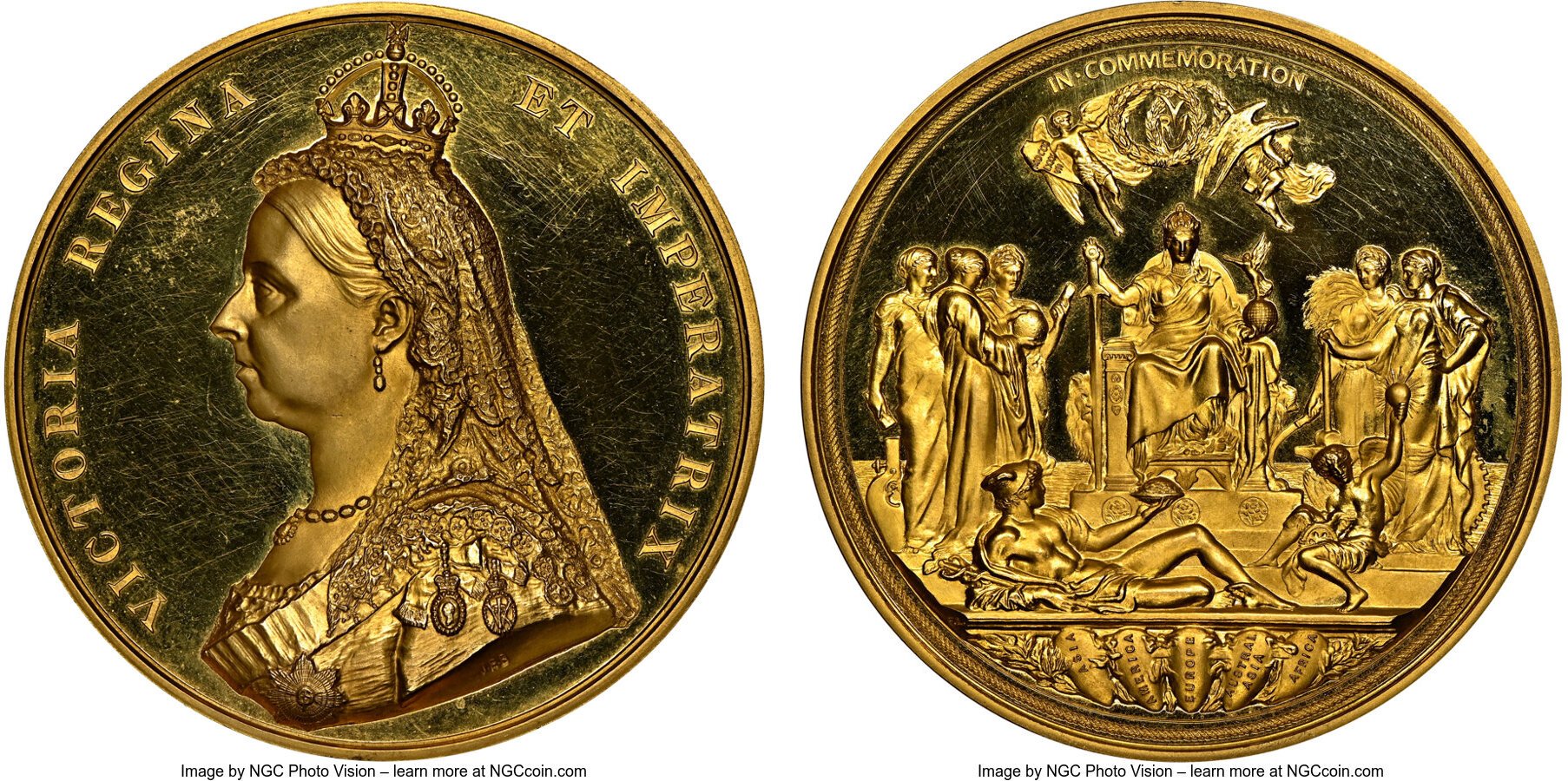 英国 1887 年 ヴィクトリア戴冠50年 ゴールデン・ジュビリー